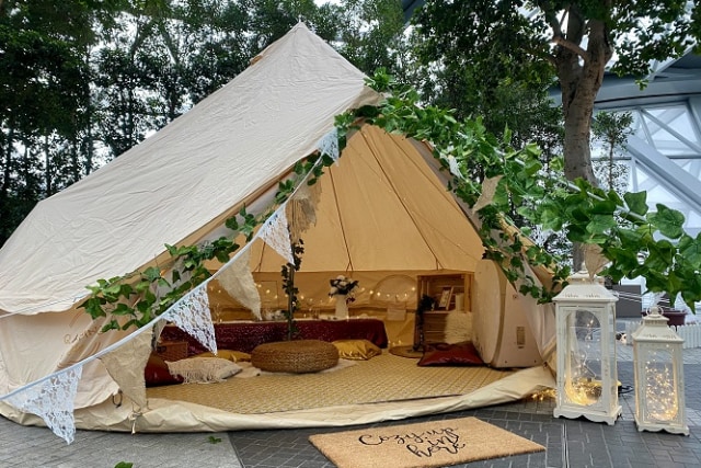 Bandara Changi Buka Penginapan Glamping, Bisa Piknik Mewah di Bandara (88948)