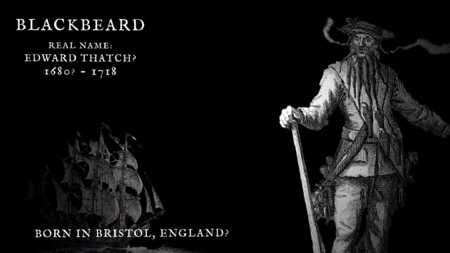 Ilustrasi Blackbeard. Foto. dok: Youtube/EPIC History TV