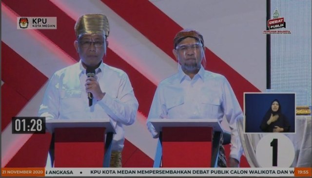 Paslon Wali Kota dan Wakil Wali Kota Medan, Akhyar Nasution - Salman Alfarisi. Foto: Sumut News.
