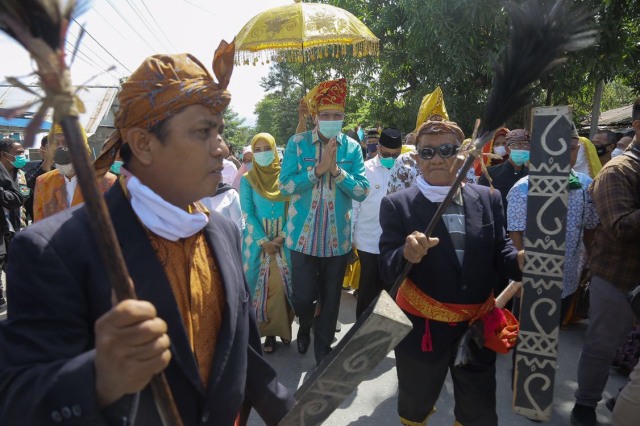 Foto: Melihat Masjid Nurul Hasanah Aceh yang Diresmikan Nova Iriansyah di Palu (660120)