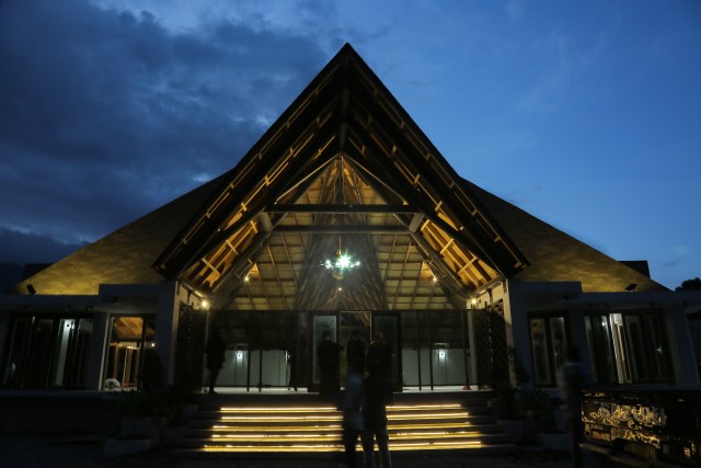 Foto: Melihat Masjid Nurul Hasanah Aceh yang Diresmikan Nova Iriansyah di Palu (660122)