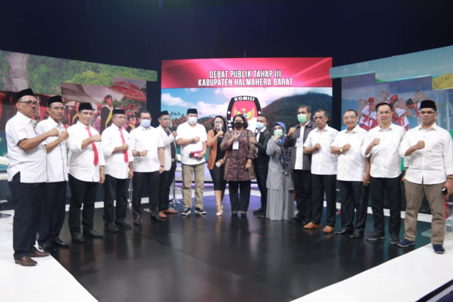 Pilkada Halmahera: Debat Putaran Ketiga Pilbup Halbar Tuntas Digelar (13166)