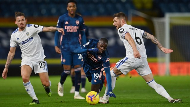 Leeds vs Arsenal: Diwarnai Kartu Merah, Tim Tamu Beruntung Bawa Pulang Satu Poin (772366)