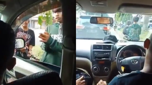 Salah Target, Pengamen Minta Uang ke Pengendara Mobil yang Berisi Satpol PP (17367)