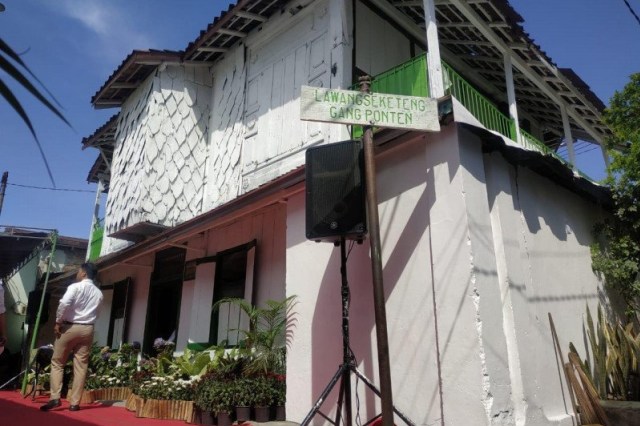 Kampung Bersejarah di Surabaya Foto: Antara 