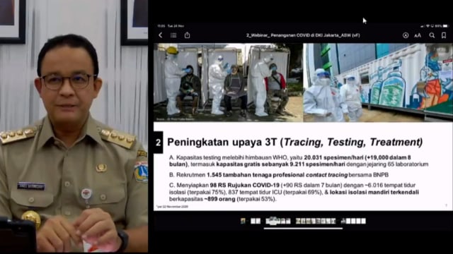 Anies: Rasio Tracing Kontak Erat Pasien Corona di DKI Kini Sudah 1:12 (12754)