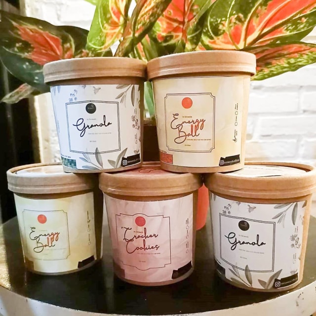 Produk camilan dari Senseeds Official. Foto: Instagram/@senseeds.official