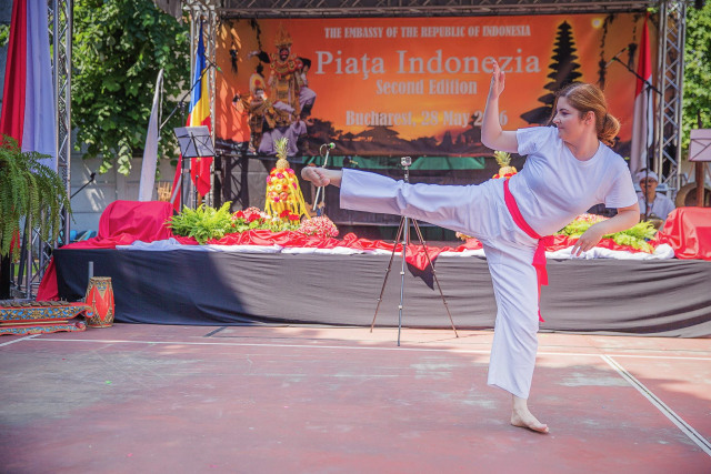 Menghentak Rumania dengan Pencak Silat (8799)
