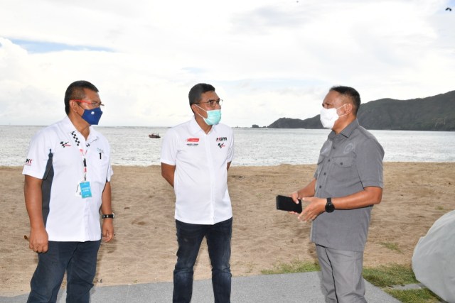 Sikap Menpora Usai Tinjau Langsung Pembangunan Sirkuit Mandalika (217316)