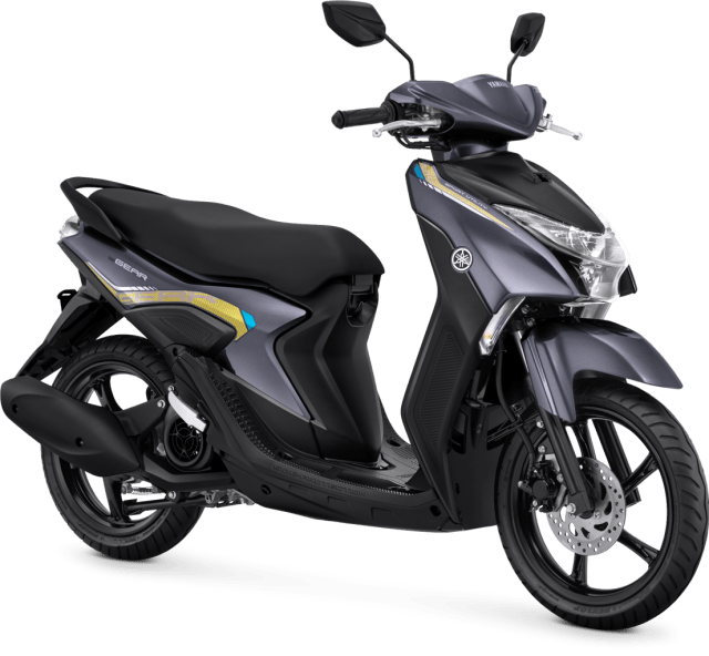 Pilihan warna Yamaha Gear 125 versi standard. Foto: dok. Yamaha Indonesia