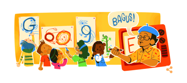 Siapa Tino Sidin yang Menjadi Google Doodle Hari Ini? (320001)
