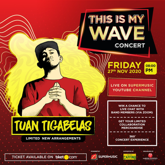 Tuantigabelas Bakal Beri Kejutan di This Is My Wave Concert dok This Is My Wave Concert