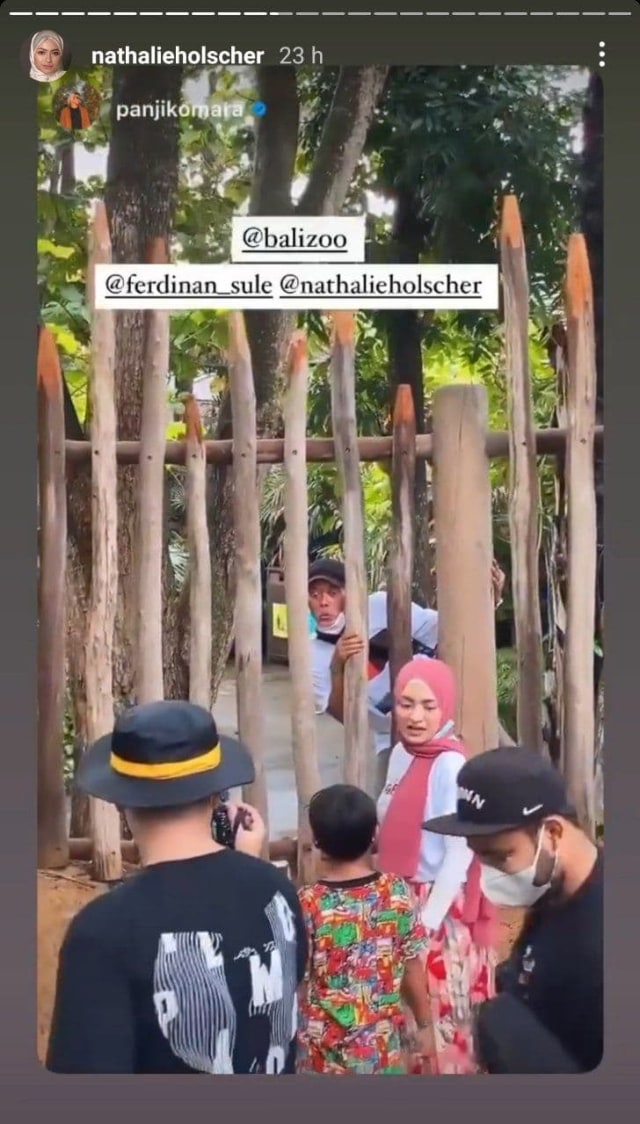5 Potret Bulan Madu Sule dan Nathalie Holscher Bersama Keluarga (40911)