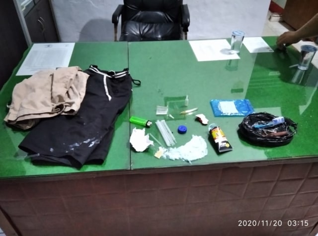 Gunakan Sabu dalam Rutan, 2 Narapidana Diamankan Satnarkoba Polres Bangka Barat (232488)