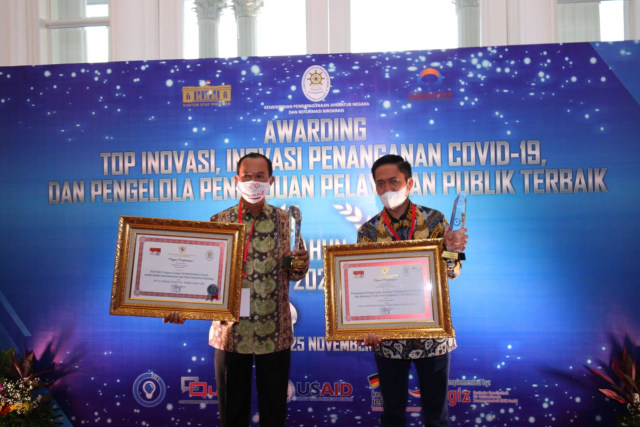 Pemkot Palembang Raih 2 Penghargaan Inovasi Layanan Publik (236839)