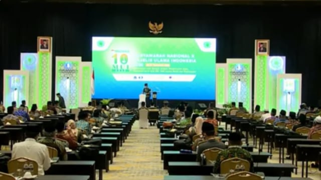 Musyawarah Nasional (Munas) X MUI, Jakarta, Rabu (25/11). Foto: Majelis Ulama Indonesia