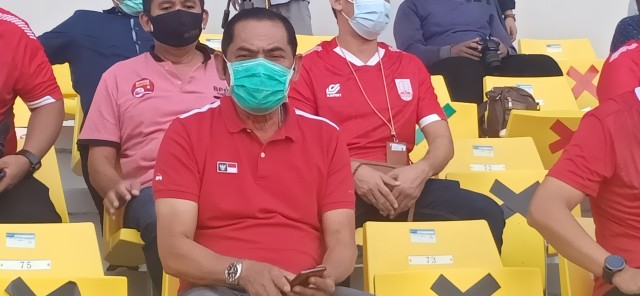 Wali Kota Solo, FX Hadi Rudyatmo saat dijumpai di Stadion Manahan, Solo