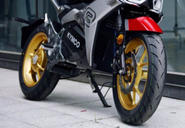 Kaki-kaki Kymco F9. Foto: dok. Moto7