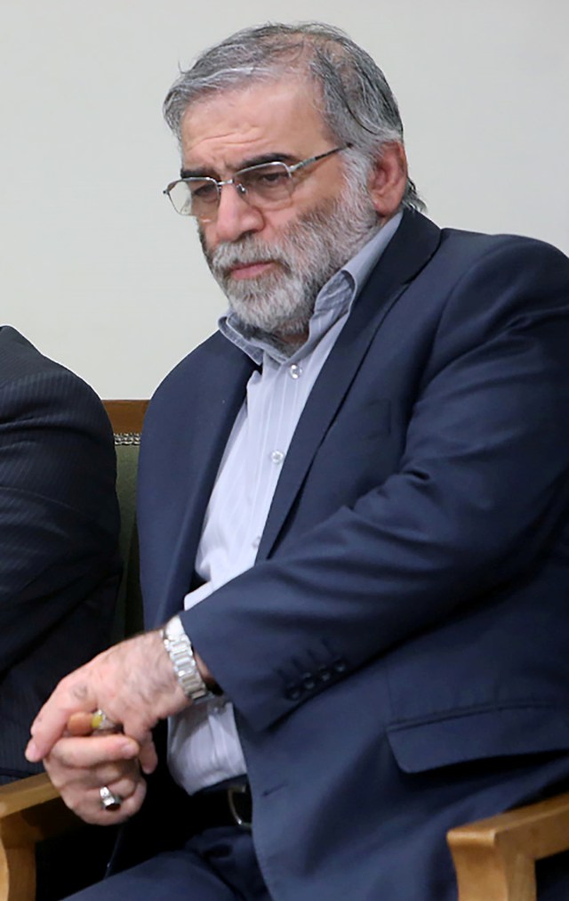 Ilmuwan terkemuka Iran Mohsen Fakhrizadeh. Foto: WANA/via REUTERS
