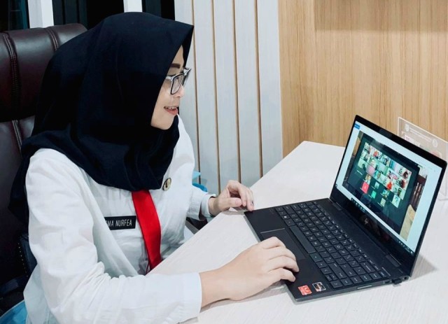 Kasubag Umum dan Kepegawaian Badan Pendapatan Pengelolaan Keuangan dan Aset Daerah (BPKKAD) Brebes, Isma Nurfea Hardini