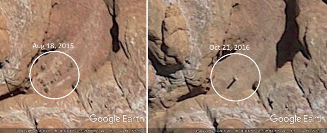 Tugu 'Alien' Metal Hilang Misterius, Teka-tekinya Mulai Terungkap (2)