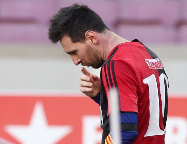 Lionel Messi dan Barcelona Didenda Rp 13 Juta karena Tribute untuk Maradona (60442)