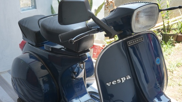 Baru Jalan 47 Km, Vespa P150S Strada Lansiran 1984 Dijual Rp 150 Juta (299487)