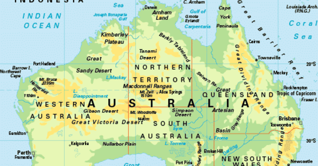 Benua Australia Info Topografis Geografis Dan Iklim Yang Dimilikinya Kumparan Com