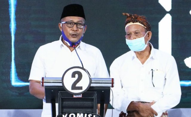 Ziadi-Aswatara tampil meyakinkan dalam Debat Publik II Pilkada Lombok Tengah.