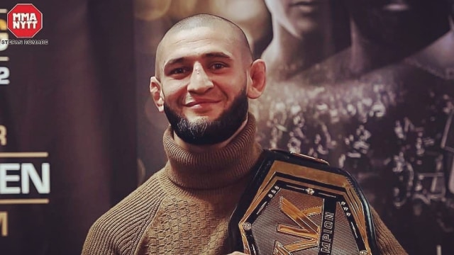 Petarung UFC, Khamzat Chimaev. Foto: Instagram/@Khamzat Chimaev