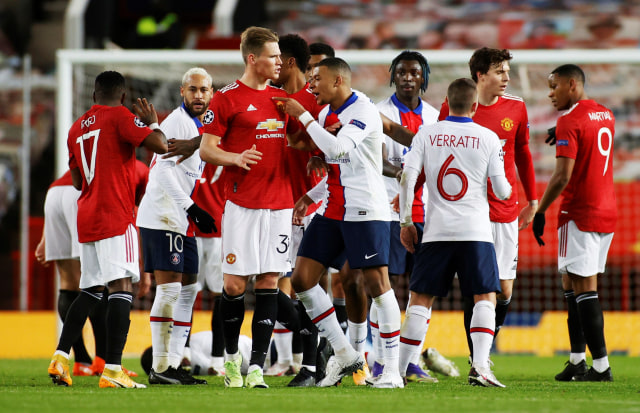 Manchester United vs Paris Saint Germain. Foto: Phil Noble/Reuters