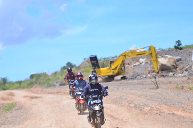 Foto: Menjajal Suzuki Nex Crossover di Aspal dan Habitat Off-Road Ringan (65915)