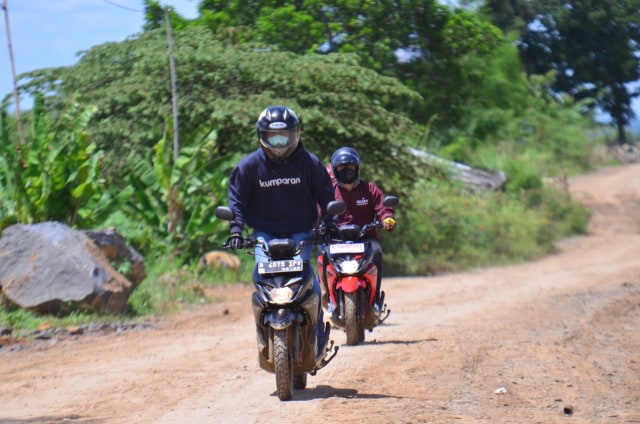 Foto: Menjajal Suzuki Nex Crossover di Aspal dan Habitat Off-Road Ringan (65916)