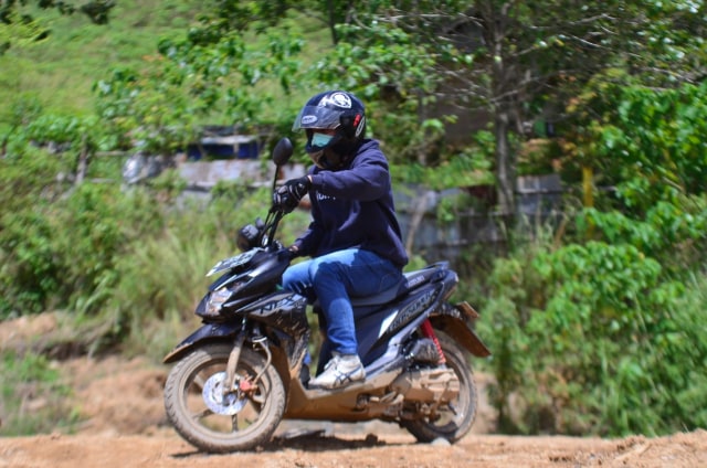 Foto: Menjajal Suzuki Nex Crossover di Aspal dan Habitat Off-Road Ringan (65910)