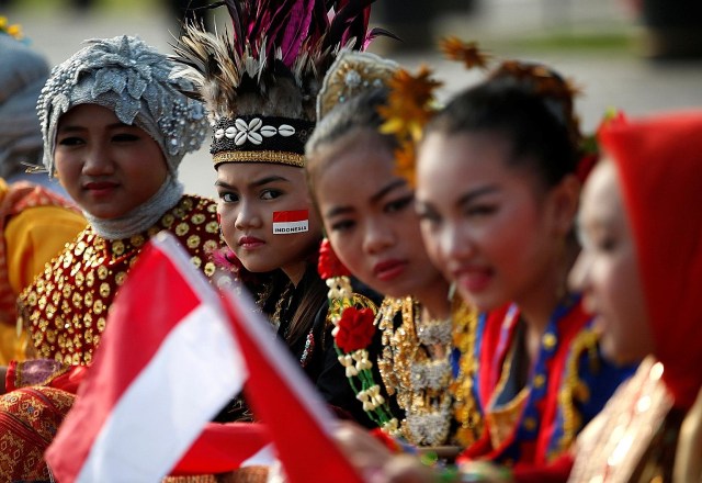 Keanekaragaman Suku Bnagsa Indonesia Foto: dok The Straits Times