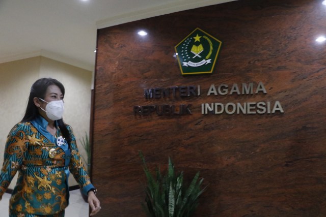 Wali Kota Singkawang mengunjungi Kantor Kementerian Agama RI. Foto: Dok. Pemkot Singkawang