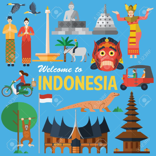 Ilustrasi Indonesia. Sumber: 123rf.com