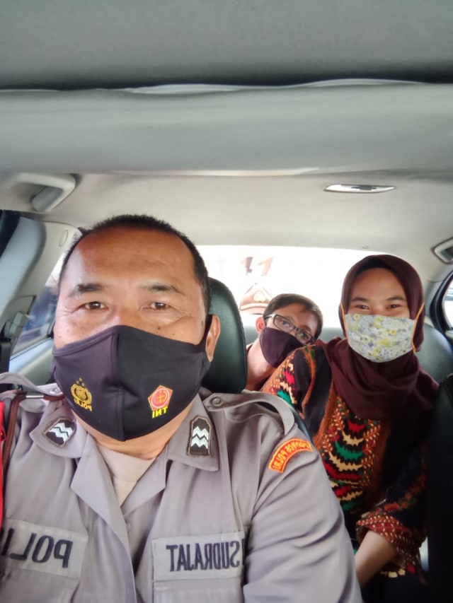 Viral Ibu Hamil di Majalengka Ngidam Naik Mobil Patroli Polisi (1)