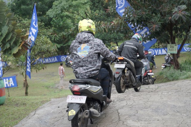 Mencoba Yamaha Gear 125 Jakarta-Sentul, Konsumsi BBM Tembus 47,9 Km/liter (18995)