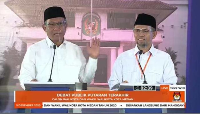 Pasangan calon Wali Kota dan Wakil Wali Kota Medan, Akhyar Nasution - Salman Al Farisi. Foto: Sumut News.