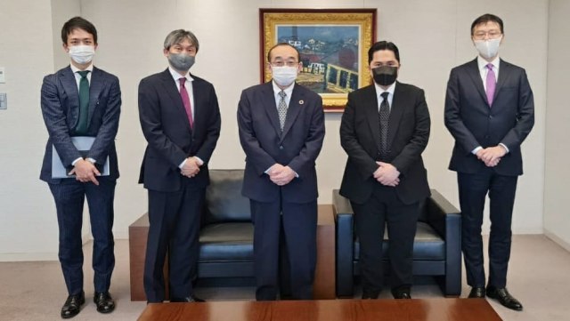 Menteri BUMN Erick Thohir melakukan kunjungan ke Jepang. Foto: Kementerian BUMN