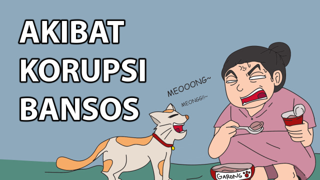 Komik: Akibat Korupsi Bansos