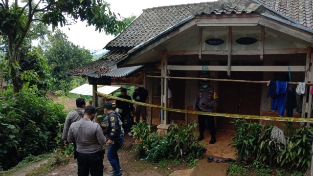 Lokasi penemuan mayat di Kampung Legok Kerteuw, Desa Sukanegara, Kecamatan Soreang, Kabupaten Bandung. Foto: Dok. Istimewa