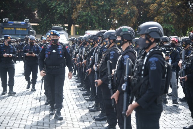 2.690 Brimob Dikirim ke DKI, Kawal Aksi PA 212 Tuntut Rizieq Bebas di Istana (188292)