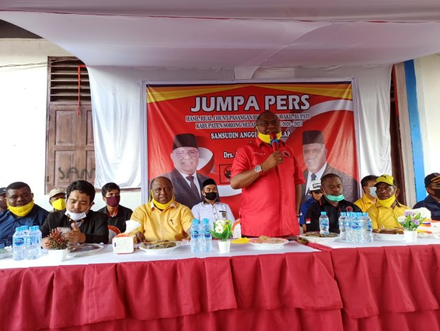 Pilkada Sorong Selatan: SAMSON Rilis Kemenangan Sesuai Hasil Hitung Cepat (446501)