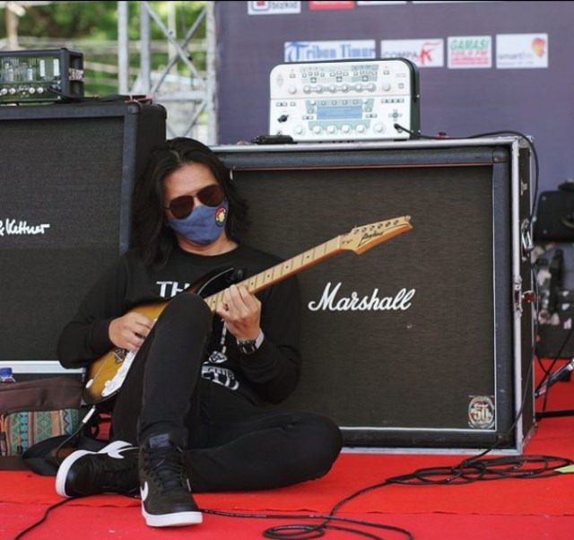 Gitaris J-Rocks, Sony Ismail. Foto: Instagram/sony.ismail