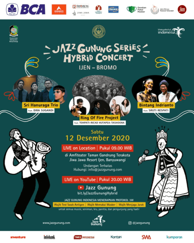 Poster Jazz Gunung 2020. Foto: Jazz Gunung Indonesia