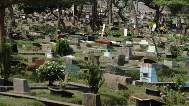 Kuburan. Foto: Helmi/kumparan