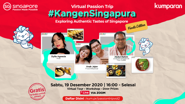 Daftarkan diri kamu untuk mengikuti Virtual Passion Trip #KangenSingapura. Foto: Kanya N/kumparan