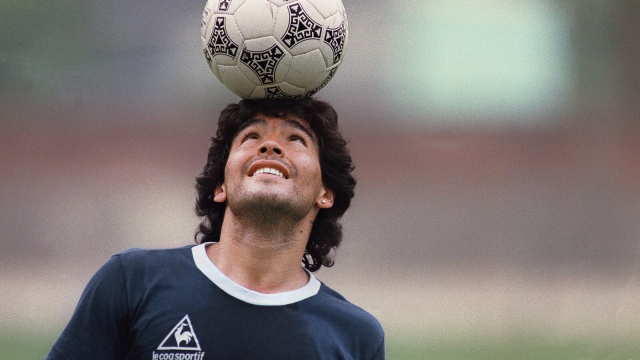 Foto: DIego Armando Maradona. Dok: Wikimedia Commons.